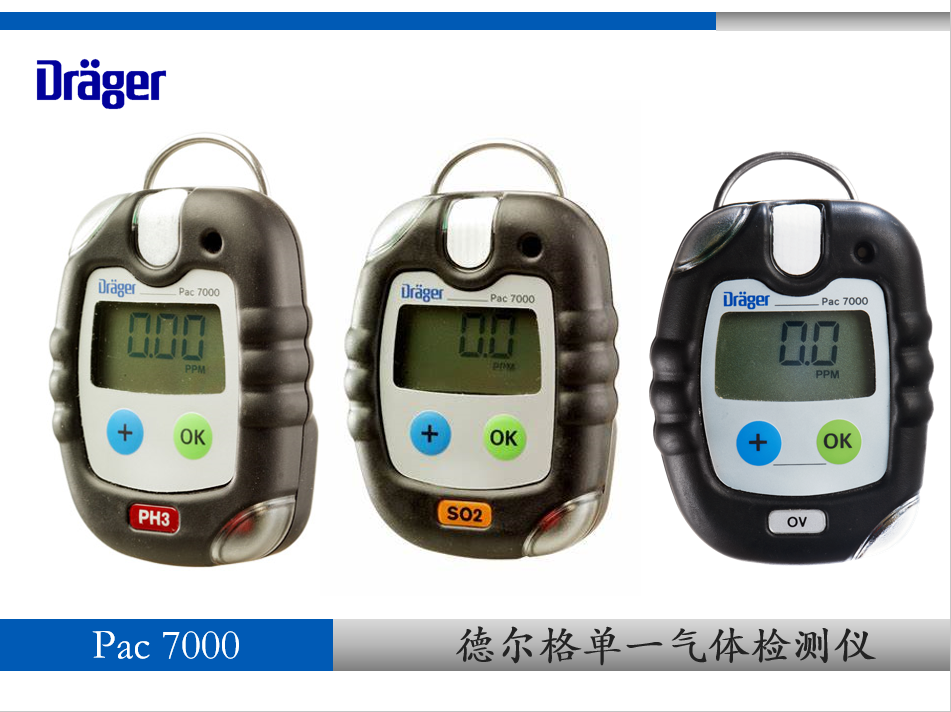 德?tīng)柛駟我粴怏w檢測(cè)儀Pac7000